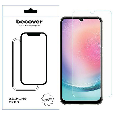 Захисне скло BeCover для Samsung Galaxy A14 SM-A145/A14 5G SM-A146 Crystal Clear Glass 3D (709260