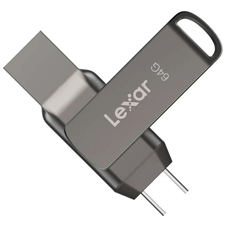 Флешка Lexar D400 USB3.1 64GB (LJDD400064G-BNQNG)