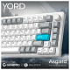 Клавиатура GamePro Asgard Yord Keychron Super Red Switch White (MK266WH)