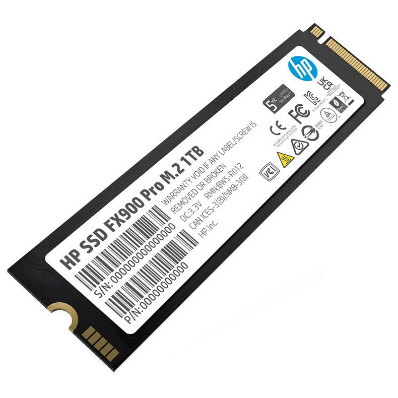 SSD диск HP FX900 Pro 1Tb M.2 PCIe 4.0 x4 NVMe 1.4 2280 TLC 3D V-NAND