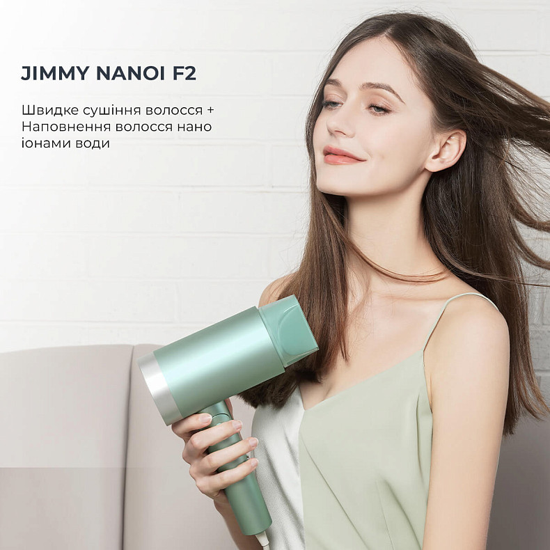 Фен дорожній Jimmy F2 Mint Green