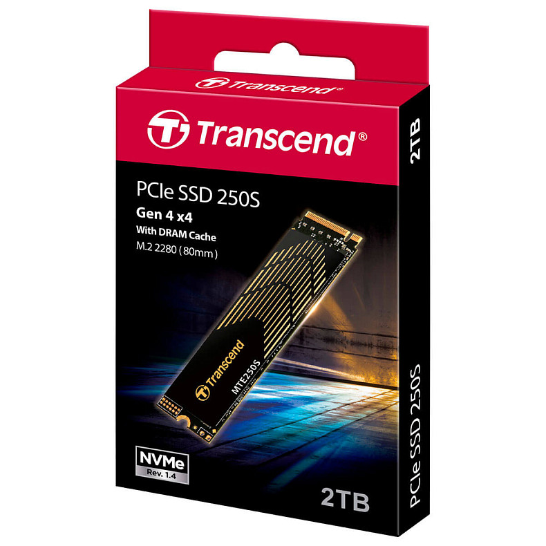 SSD диск Transcend MTE250S 2TB M.2 PCIe 4.0