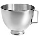 Кухонна машина KitchenAid Artisan 4,3 л 5KSM95PSECU з відкидним блоком, сріблястий