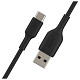 Кабель Belkin USB-A – USB-С, PVC, 1м Black