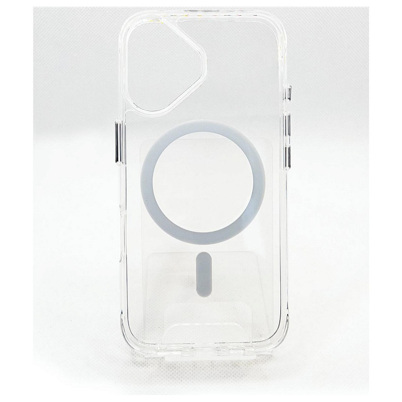 Чохол-накладка BeCover Space Case MagSafe для Apple iPhone 16 Transparancy (712102)