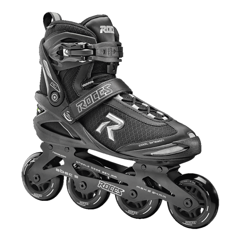 Роликові ковзани Roces PIC /чорно-сірий/ 42