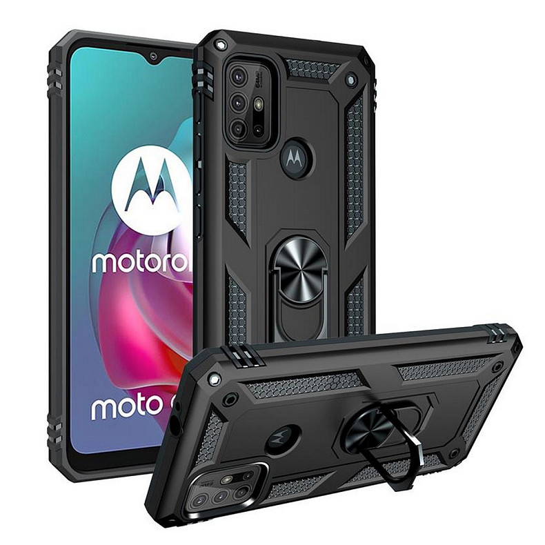 Чeхол-накладка BeCover Military для Motorola Moto G10/G10 Power/G20/G30 Black (706634)