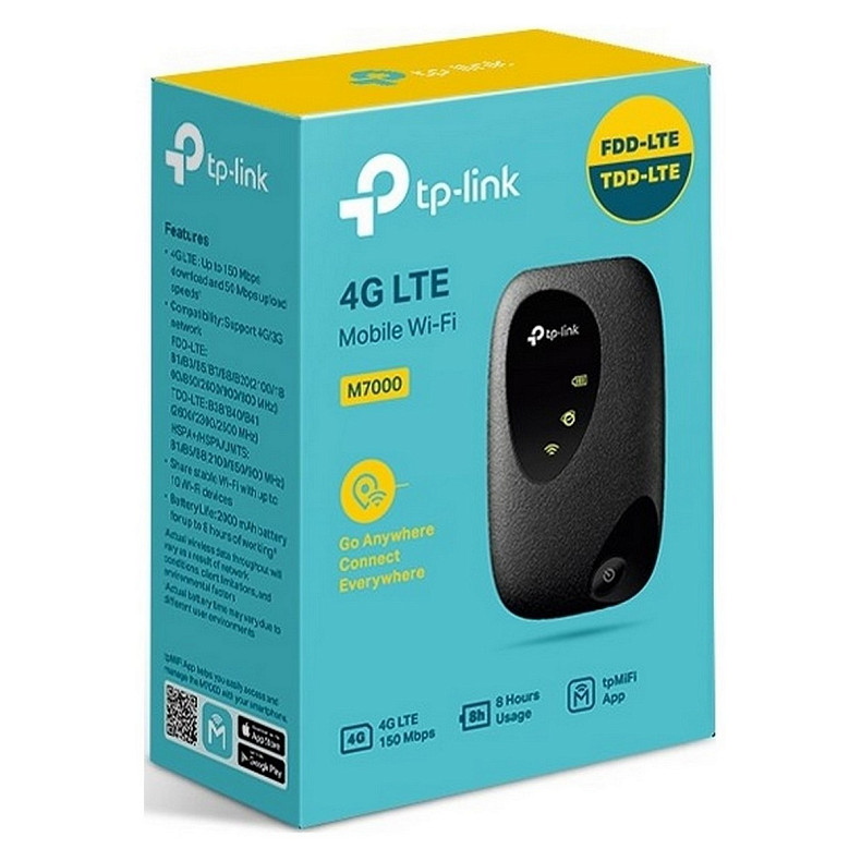 Бездротовий 4G маршрутизатор TP-Link M7000