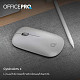 Миша OfficePro M225S Silent Click Wireless Silver