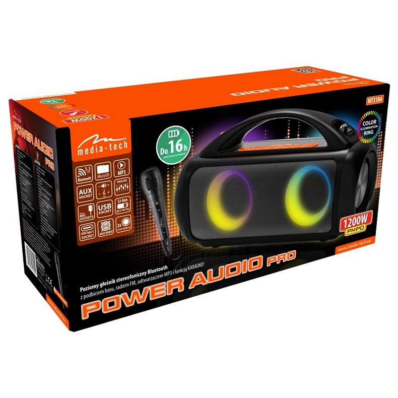 Портативна колонка Media-Tech Boombox (5906453131849)