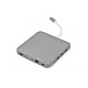 Хаб DIGITUS USB-C > HDMI/VGA/miniDisplayPort/3xUSB-A/USB-C/SD/MicroSD/RJ54/Audio
