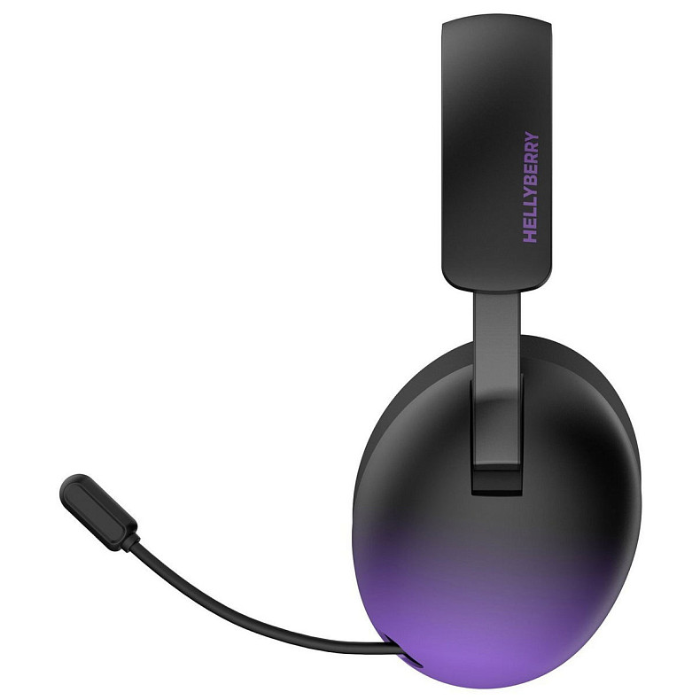 Ігрова гарнітура Hator Hellyberry HH30 PRO Wireless Black\Violet Gradient
