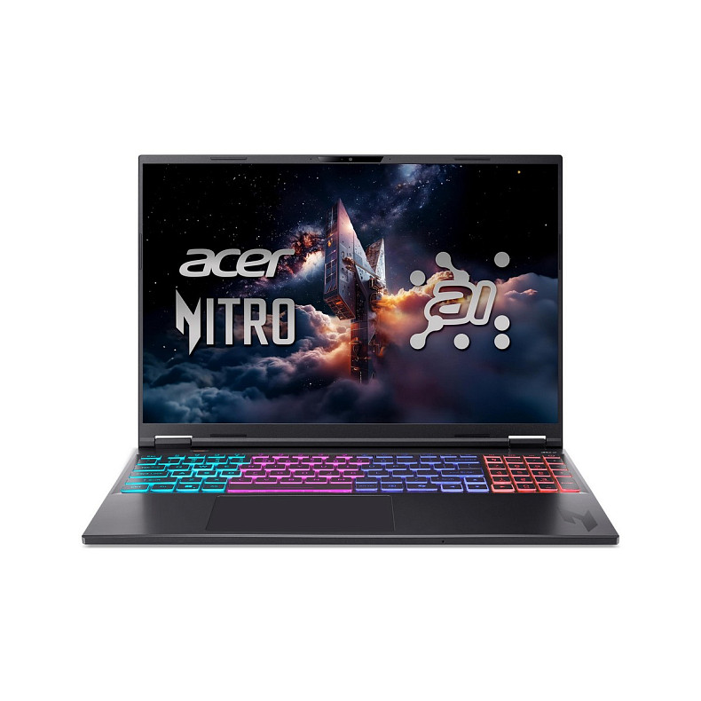 Ноутбук Acer Nitro 16S AN16S-61 16" WQXGA IPS, AMD R9-365, 32GB, F2TB, NVD5070-8, Lin, чорний