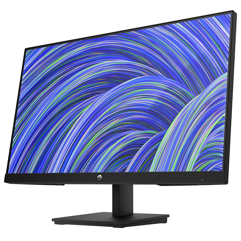 Монитор 23.8" HP V24i G5, IPS, 75Hz, VGA, HDMI, DP, черный