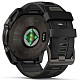 Спортивные часы GARMIN Fenix 8 51mm Sapphire Solar Carbon Gray DLC Titanium with Black Silicone Band