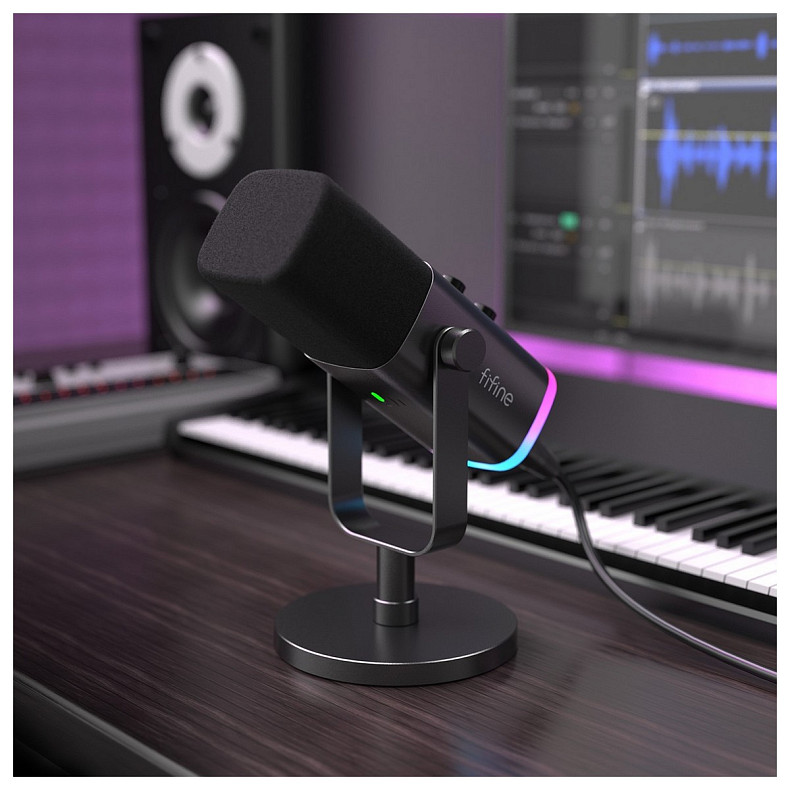 Мікрофон динамічний Fifine AM8 XLR/USB