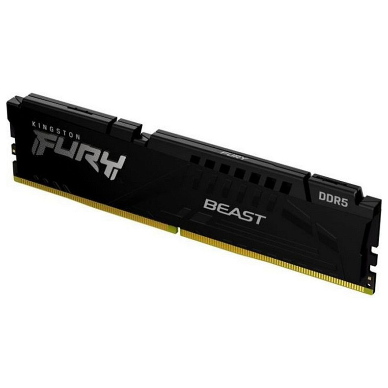 ОЗП Kingston Fury Beast DDR5 32GB 5600MHz Black (KF556C36BBE2-32)