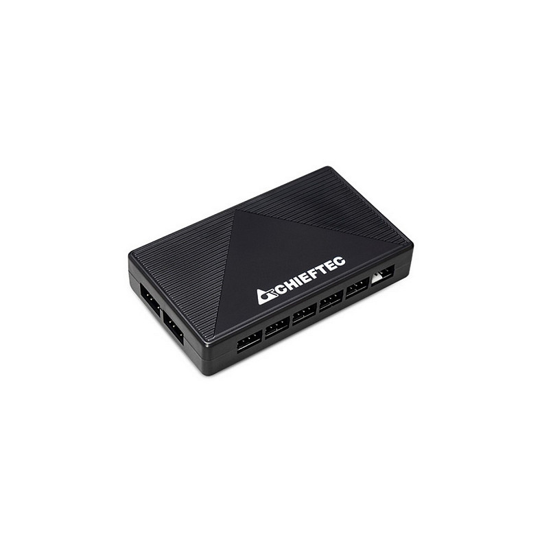 Корпус Chieftec hunter 3 gs-03b-op 4x120mm A-RGB, USB-C, E-ATX, без БП, black
