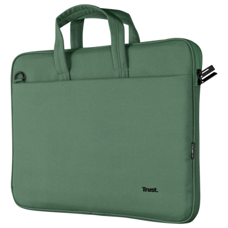 Сумка для ноутбука Trust Bologna Slim Laptop Bag 16 inch Eco - green