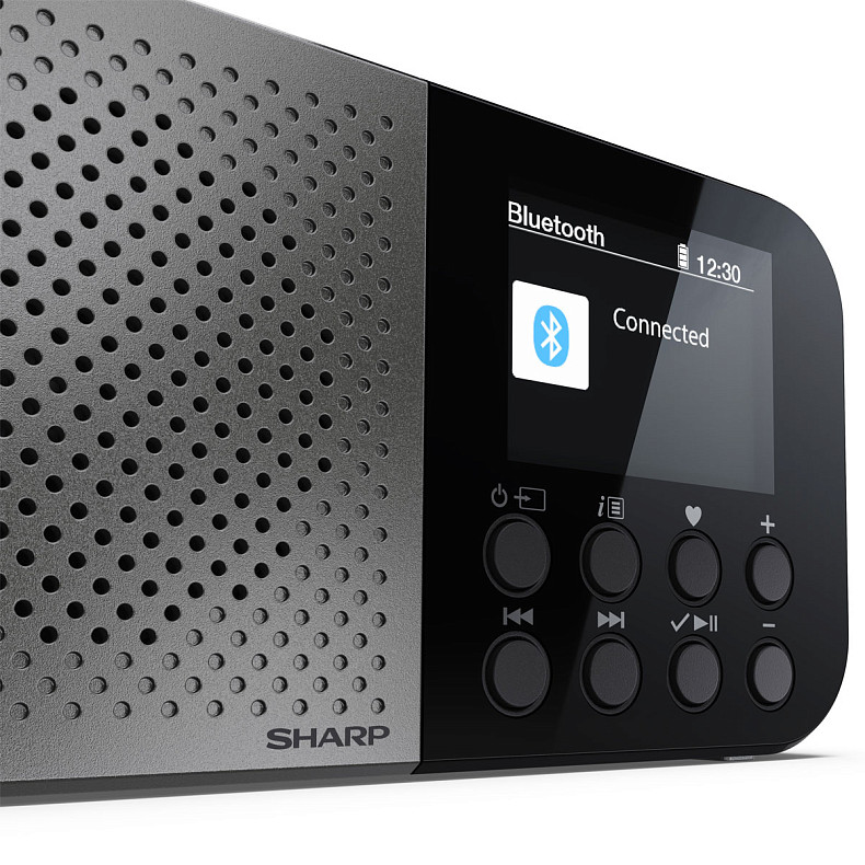 Радіоприймач Sharp DR-P520 Storm Grey