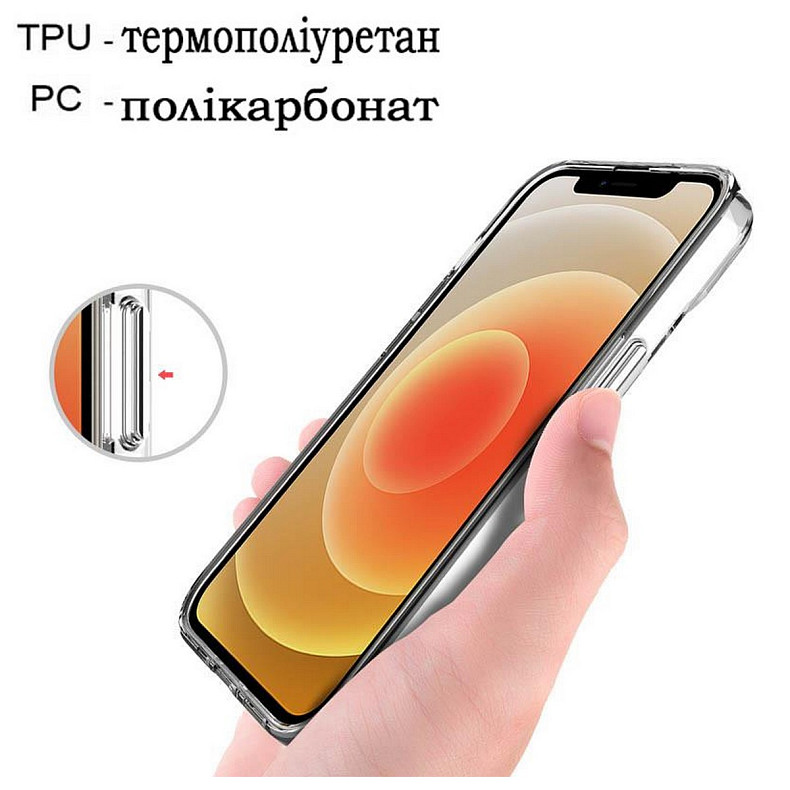 Чохол-накладка BeCover Space Case для Apple iPhone 14 Plus Transparancy (708582)