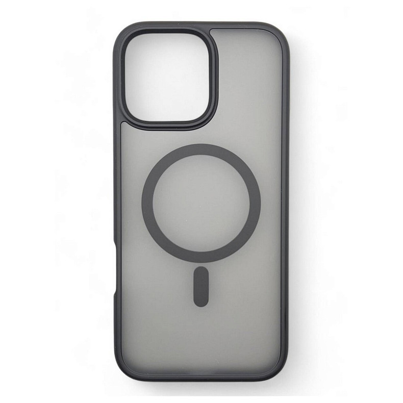 Чeхол-накладка BeCover Metal Buttons Case MagSafe для Apple iPhone 16 Pro Max Black (712099)