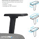 Крісло офісне OfficePro Fusion OC577G Gray