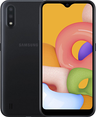 Смартфон Samsung Galaxy A01 (A015F) 2/16GB Dual SIM Black