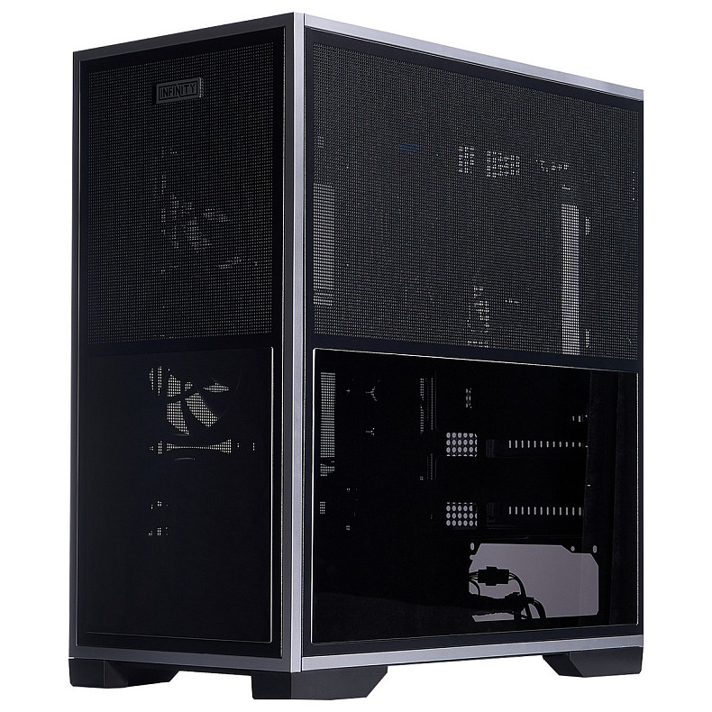 Корпус 1stPlayer IF8-BK-4FO7-14 Black