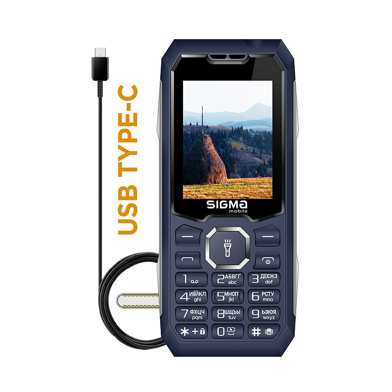 Мобильный телефон Sigma mobile X-style 341 Bro Blue (4827798368428)