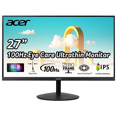 Монітор Acer 27" SB272EBI D-Sub, HDMI, IPS, 100Hz, 1ms