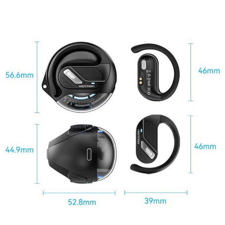 Навушники Vention OpenBeat O12 Black