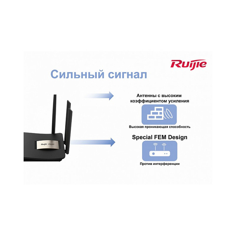 Wi-Fi Роутер Ruijie Reyee RG-EW1200G PRO