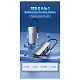 Док-станція USB3.1 Type-C --> HDMI/VGA/USB 3.0/PD 100W Hub 4-in-1 Vention