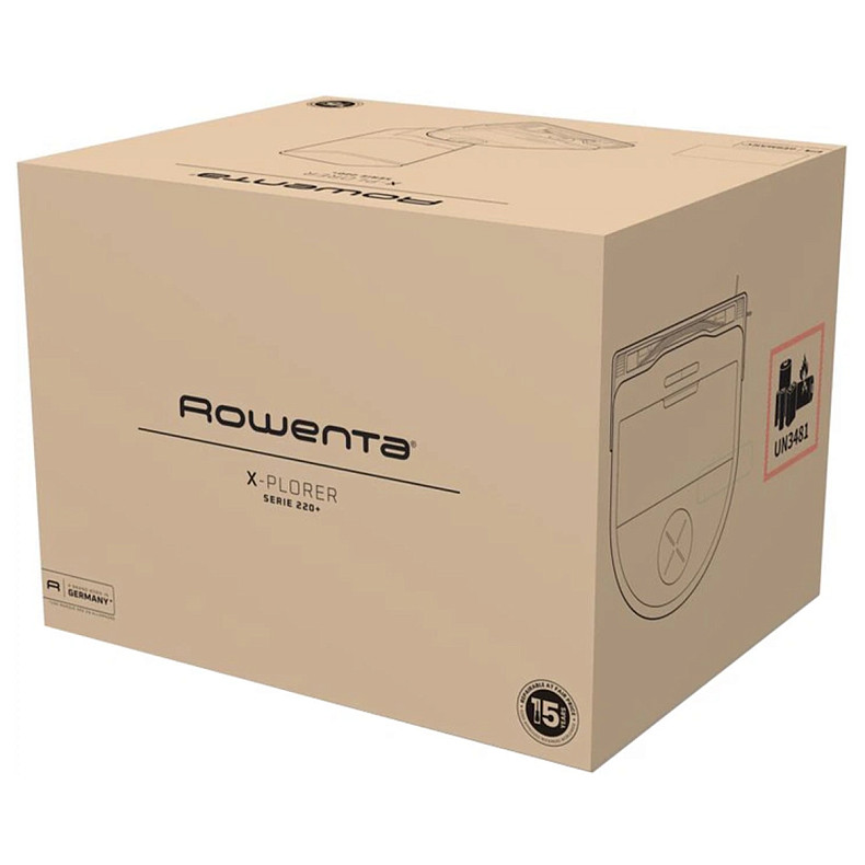 Робот-пилосос Rowenta X-Plorer Serie 220+ RR9495WH