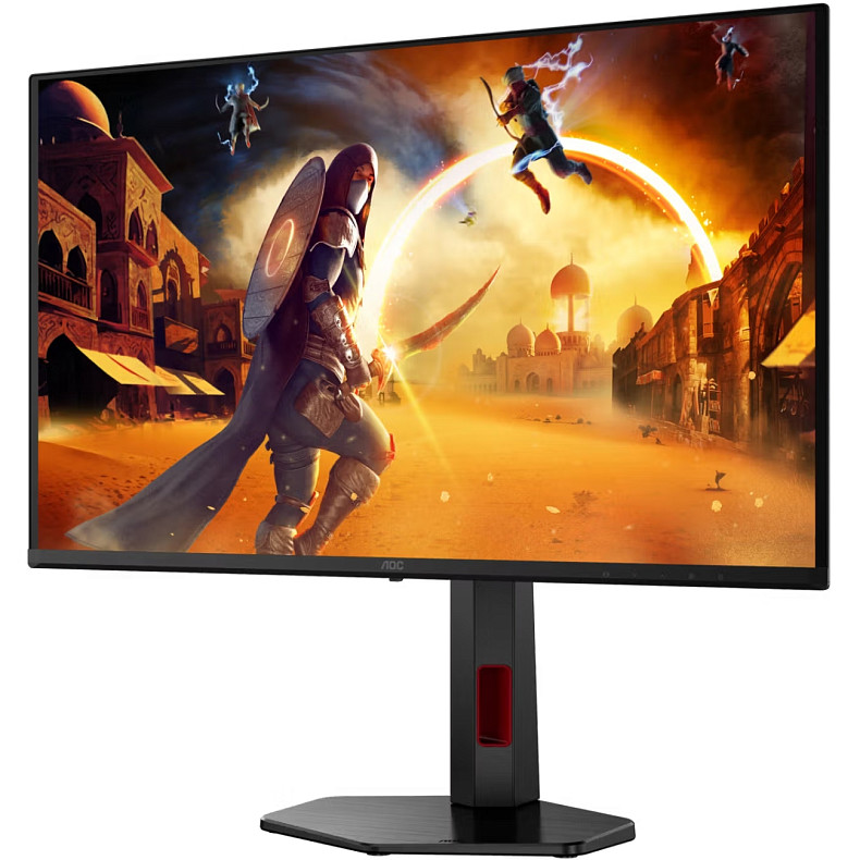 Монітор AOC 26.5" Q27G4SDR, QD-OLED, 360Hz, 0,3ms, 2xHDMI, DP, USB-hub, HAS, Pivot