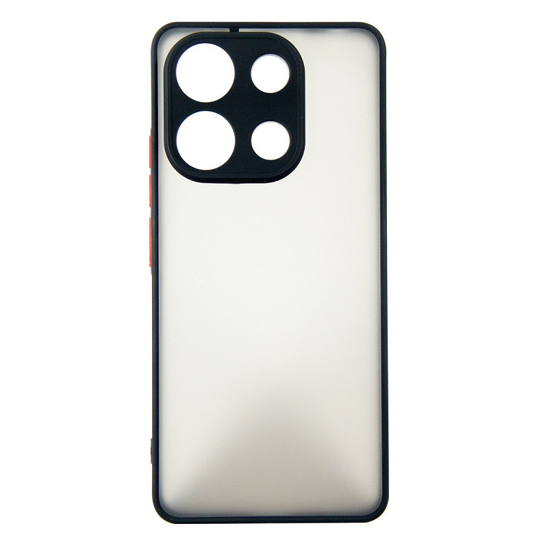 Чохол-накладка Dengos Matt для Xiaomi Redmi Note 13 4G Black (DG-TPU-MATT-140)