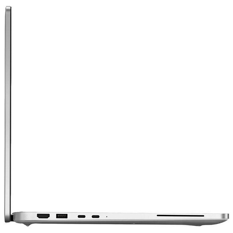 Ноутбук Dell Pro 16 Plus 16" FHD+ AG, Intel U7-268V, 32GB, F512GB, UMA, Win11P, сріблястий