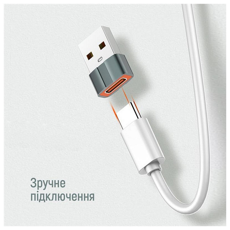 Адаптер Colorway (CW-AD-CA) USB Type-C - USB-A