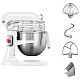 Кухонна машина KitchenAid PROFESSIONAL 6,9 л 5KSM7990XEWH білий