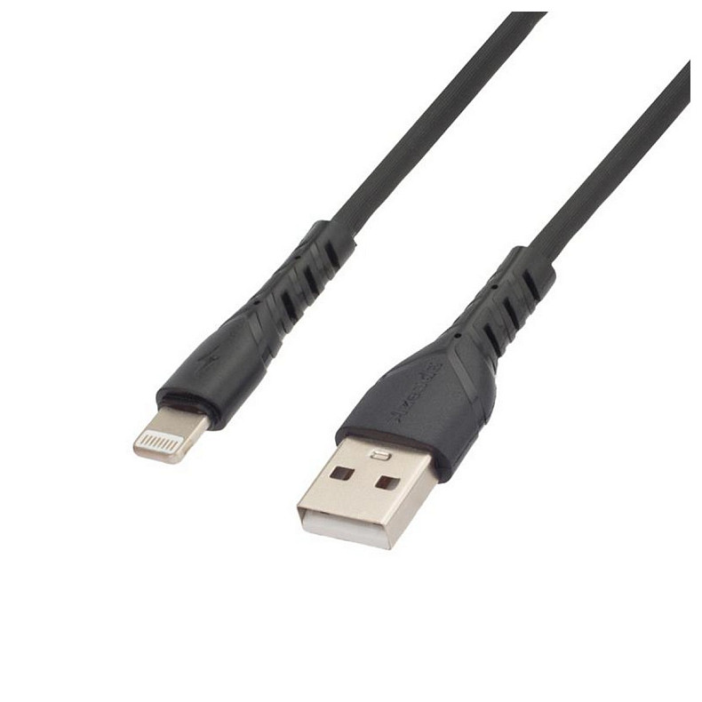 Кабель Proda PD-B47i USB-Lightning, 1м, Black