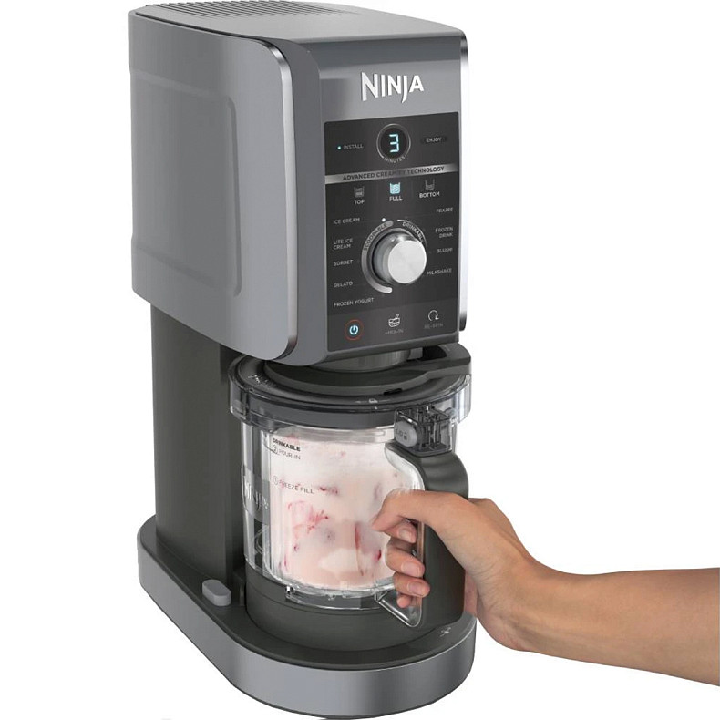 Морозивниця Ninja CREAMi Deluxe 10-in-1 NC501EU
