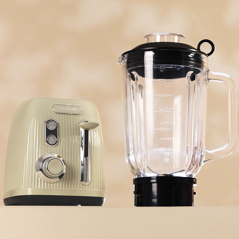 Блендер CECOTEC Power Black Titanium RetroGreen 