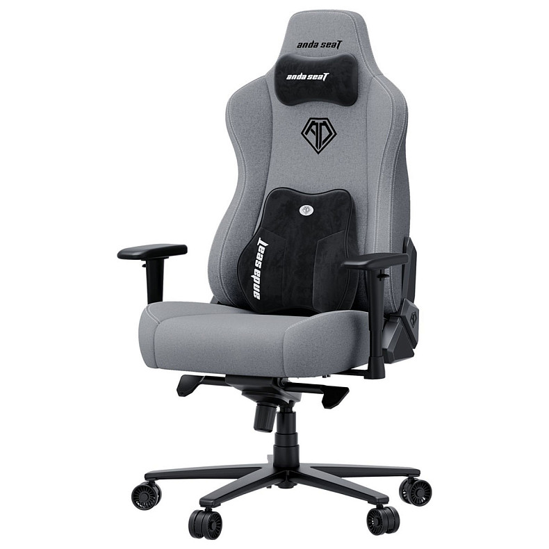 Крісло ігрове Anda Seat Novis Plus Fabric Grey Size XL