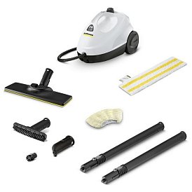 Пароочиститель Karcher SC 2 EasyFix, 1500Вт, 1000мл, 3.2Бар, белый