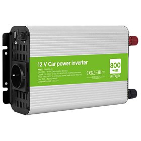 Автомобільний інвертор Energenie на 800 Вт (EG-PWC800-01)