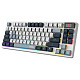 Клавіатура MSI FORGE GK600 TKL W SKY UA 104key, mechanical Linear, USB-A, Wireless, Blueto