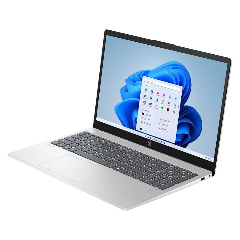 Ноутбук HP OmniBook 3 15-fn0006ru 15.6" FHD IPS AG, AMD AI 5 340, 24GB, F1TB, UMA, Win11, серебристый