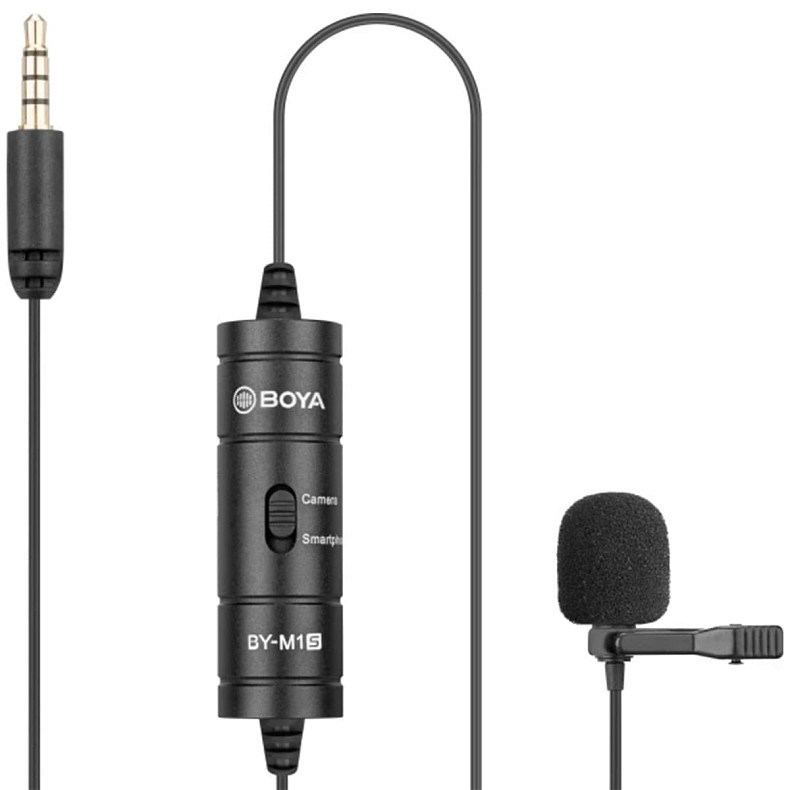Универсальный петличный микрофон BOYA BY-M1 Pro II Black