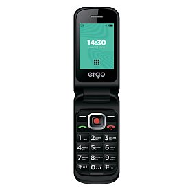 Мобильный телефон ERGO F241 Dual Sim (черный)